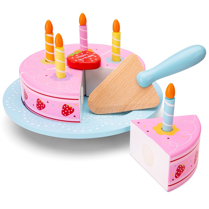 New Classic Toys - Gâteau d'anniversaire à Découper